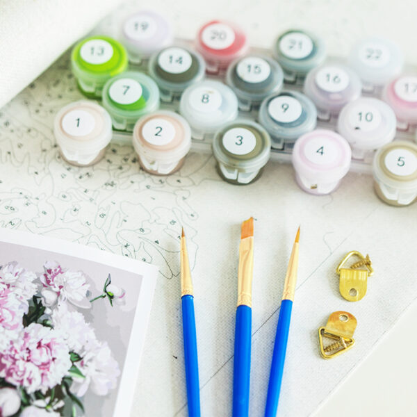 Painting By Numbers On Canvas With Frame Diy Kit - Image 8